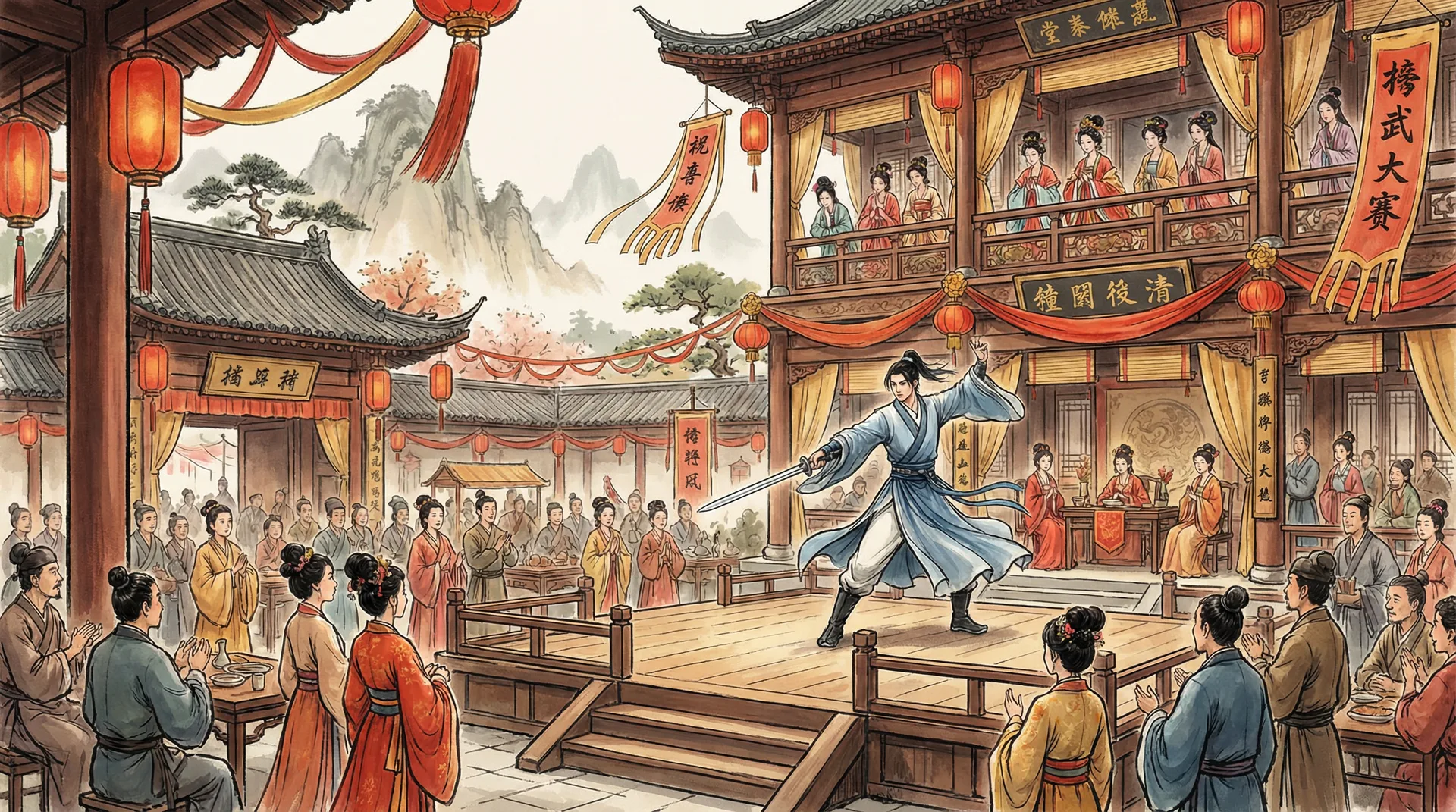 瘦猴探花 - 武馆邂逅